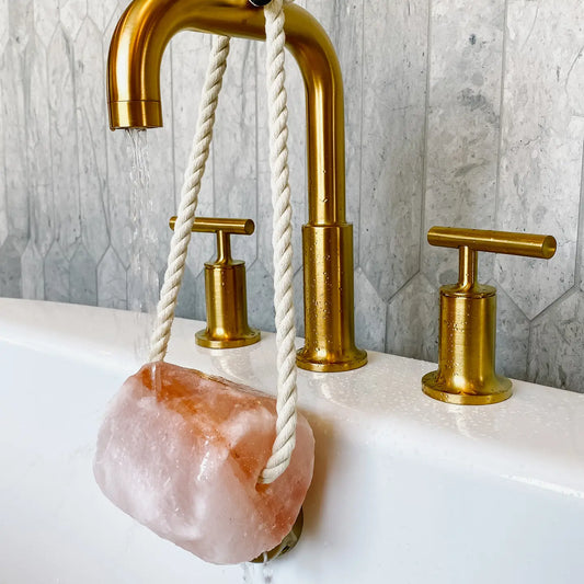 Pink Himalayan Bath and Shower Salt Rock